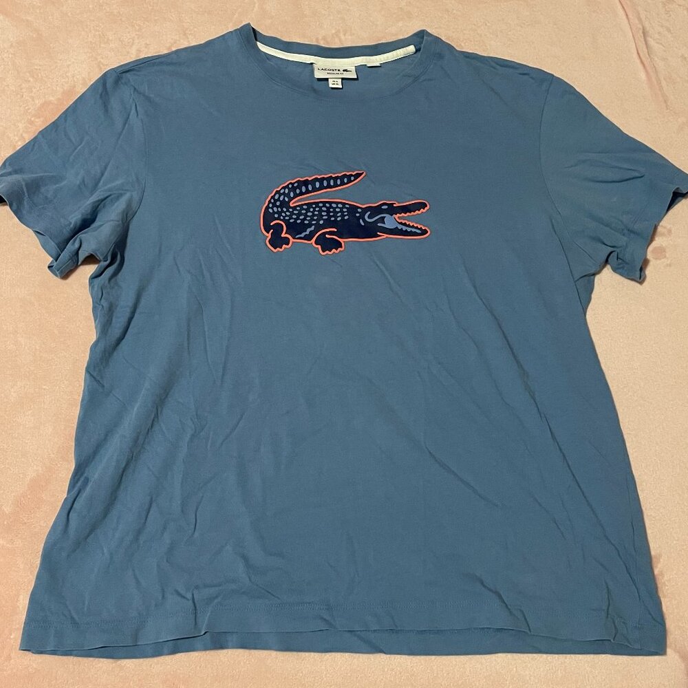 Lacoste Mens Light Blue T-shirt
